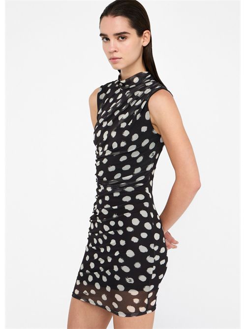 Abito corto a pois LIU JO | UF5268JS007/M9169